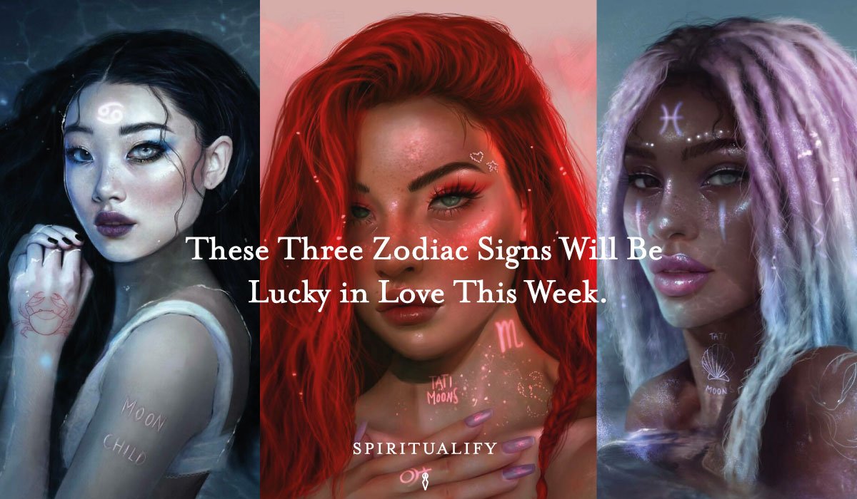 You are currently viewing These Three Zodiac Signs Will Be Lucky in Love This Week.