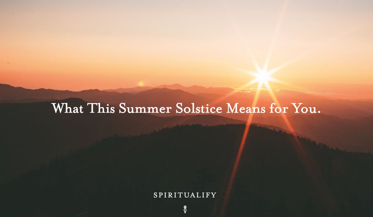 Read more about the article What This Summer Solstice Means for You.